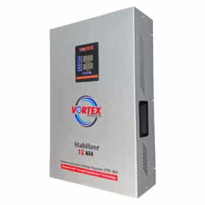 استابیلایزر تروئید (ترانس اتوماتیک رله‌ای) 12kVA ورتکس STB-VTR38A