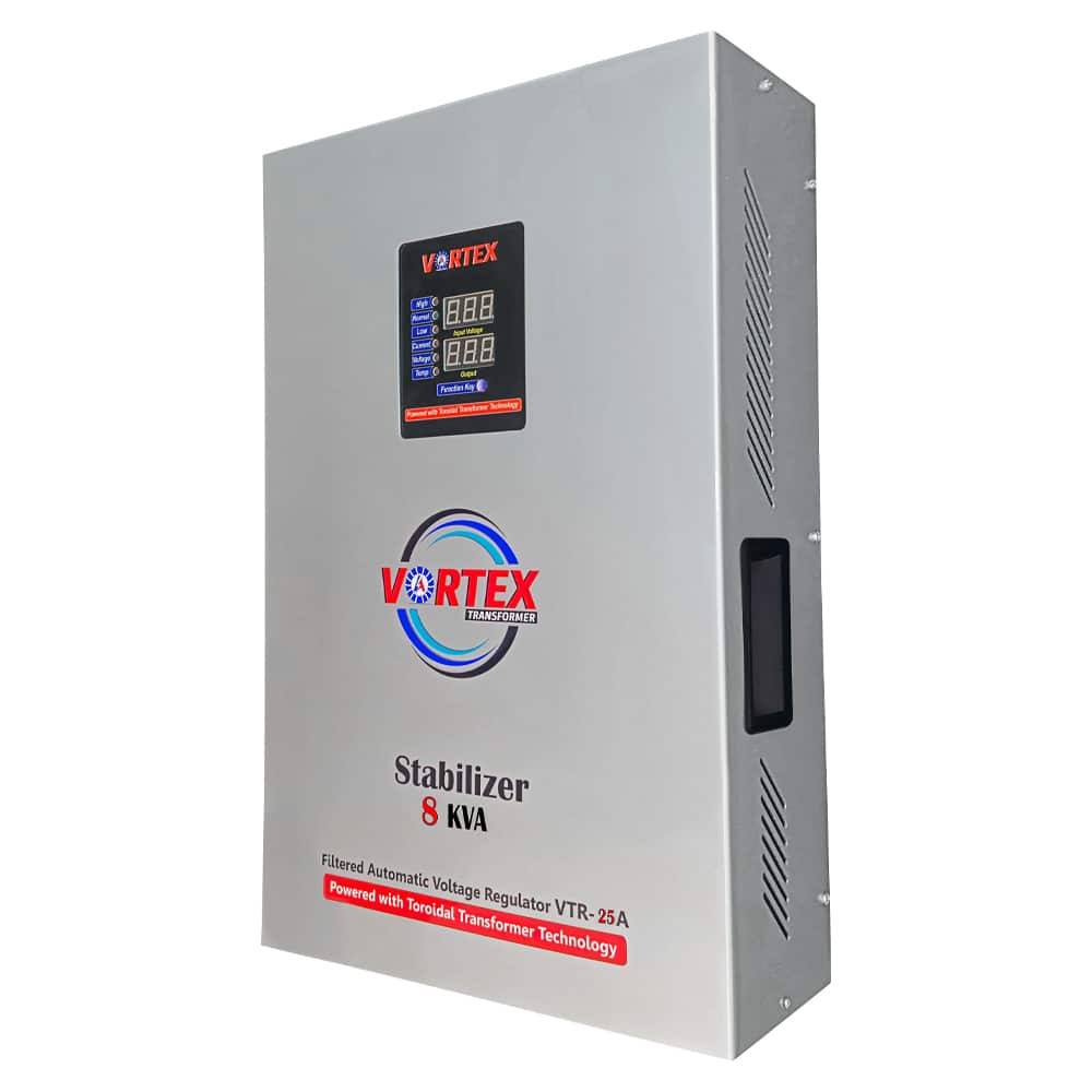 استابلایزر 8 کیلو ولت آمپر ورتکس vortex-8kva-25a